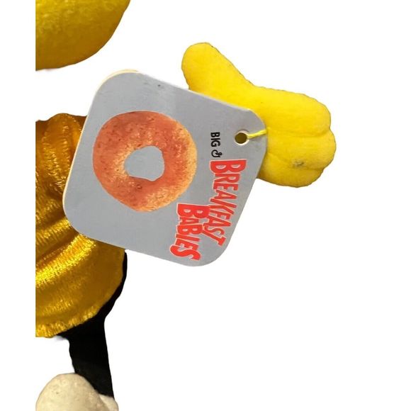 Vintage 90's Honey Nut Cheerios Bee Breakfast Pals 9" Cereal Plush Soft Toy - Picture 2 of 4